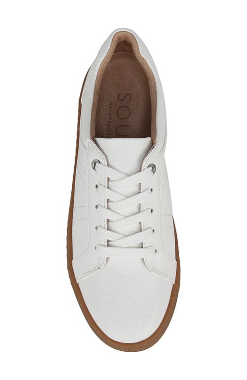 Soul Naturalizer Neela Sneakers In White Faux Leather