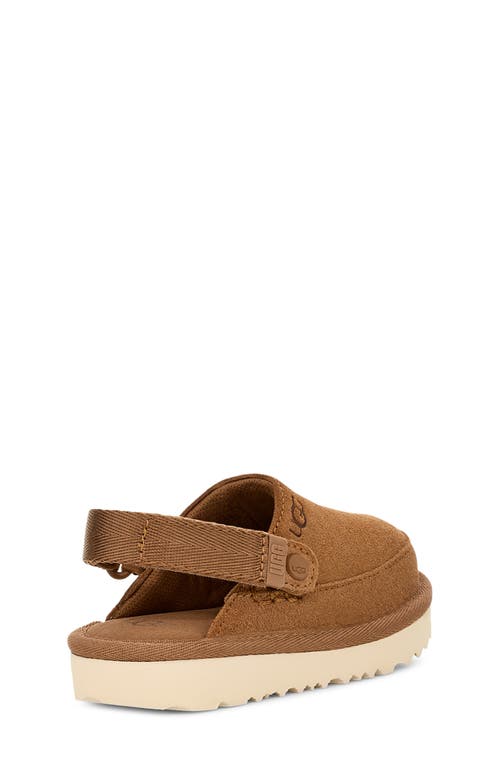 Ugg(r) Kids' Goldenstar Clog In Chestnut