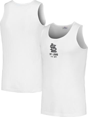 Men's Pleasures Cream/Green St. Louis Cardinals Ballpark Long Sleeve T-Shirt