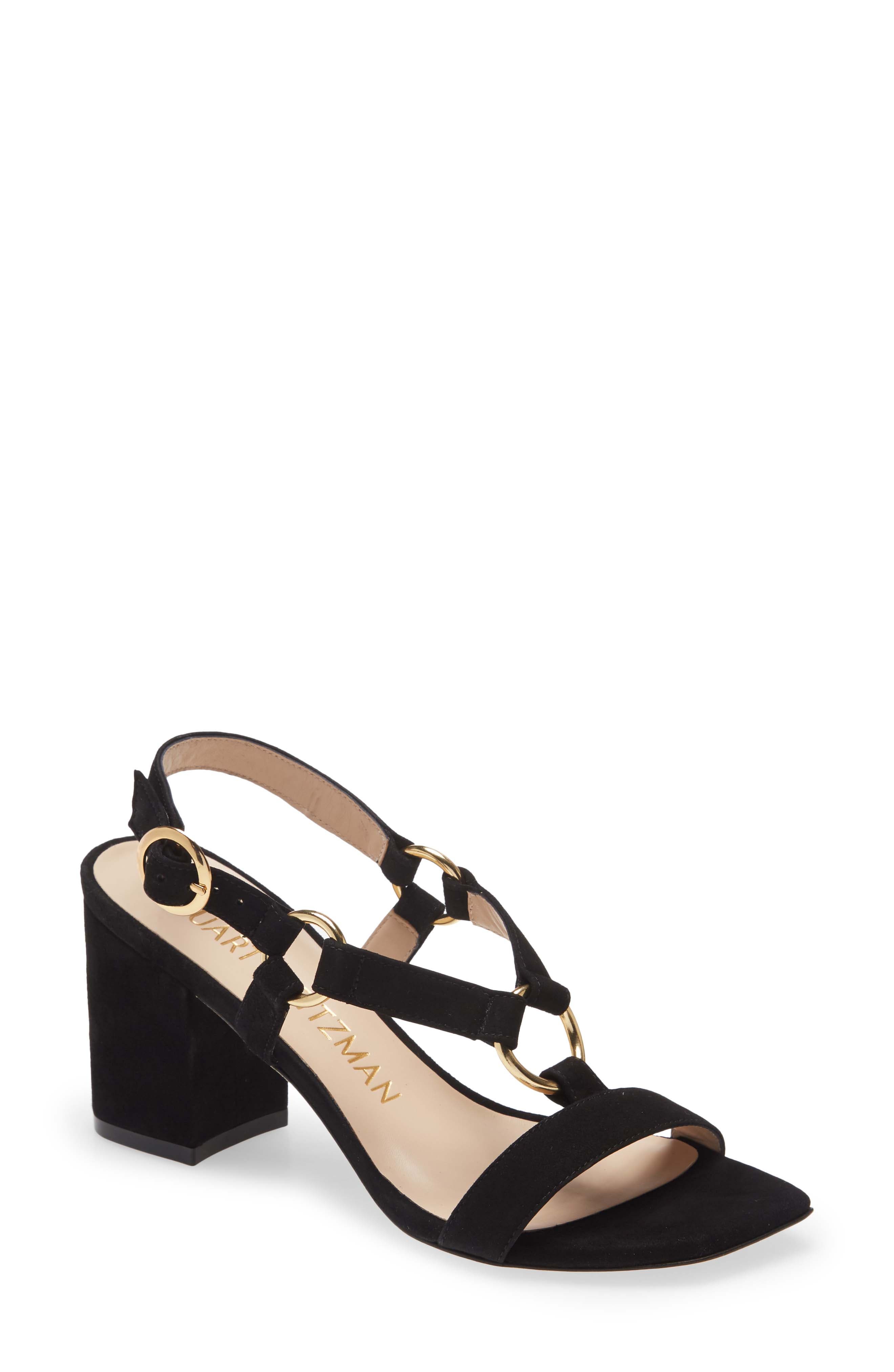 stuart weitzman low heel sandals