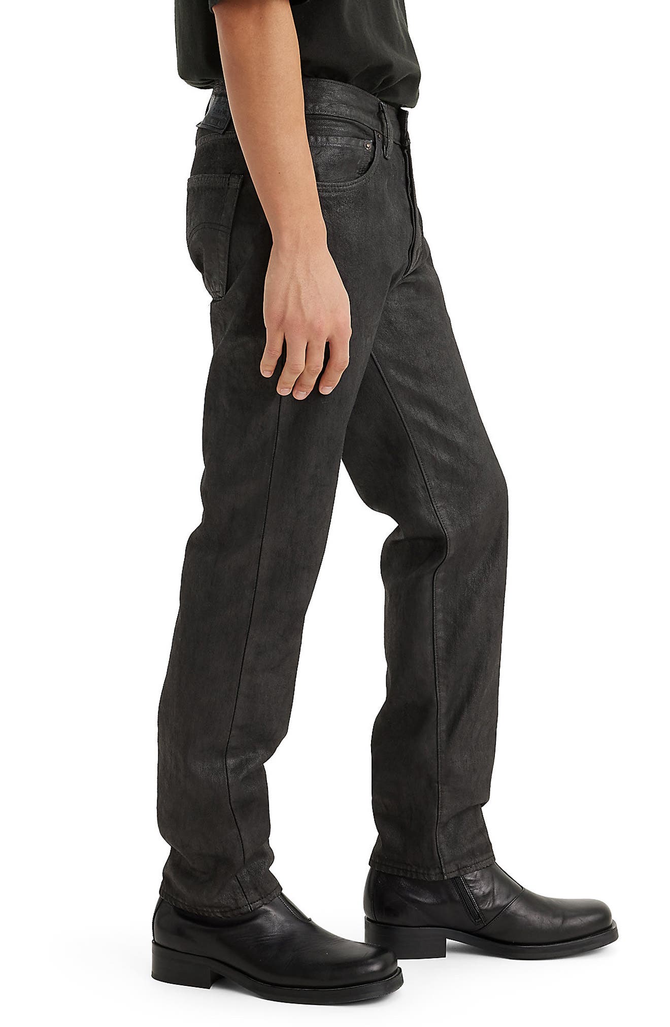 levi's 501® '54 Wax Coated Original Fit Straight Leg Jeans