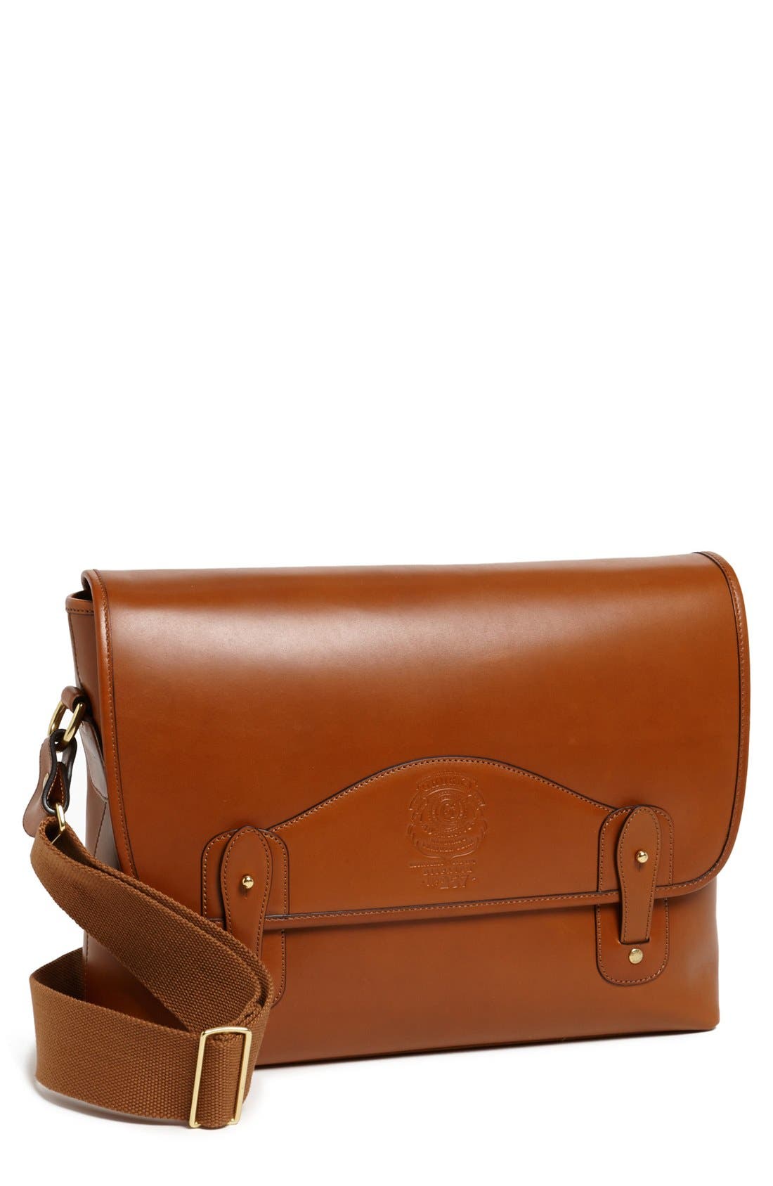 Ghurka 'Dispatch' Leather Messenger Bag Nordstrom