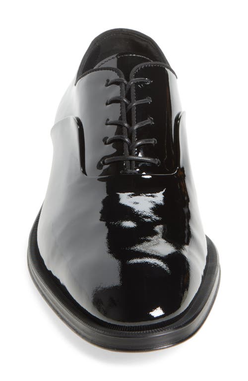 Hugo Boss Leather Derby Shoes With Double Stitching On Uppers In Black