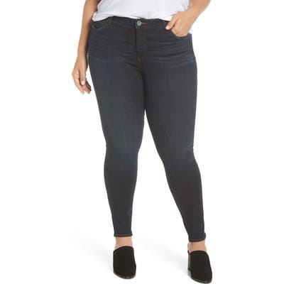 Plus Size Kut From The Kloth Diana Skinny Jeans, Blue