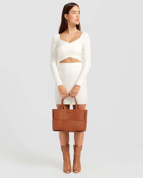 BELLE & BLOOM BELLE & BLOOM C'EST BELLE KNIT MINI SKIRT 