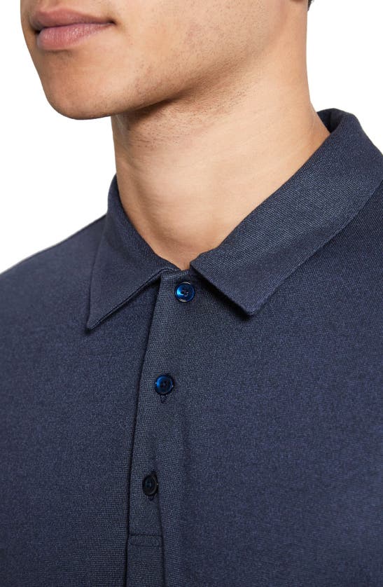 Theory Bron C.anemone Polo In Eclipse Multi - Bda