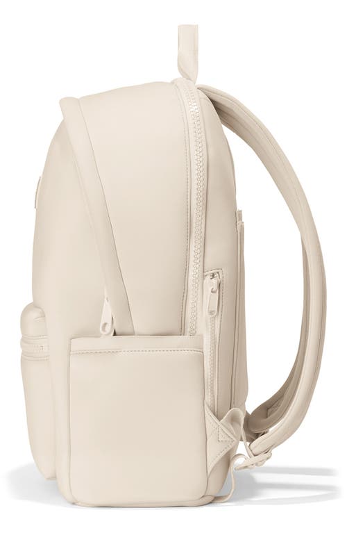 Shop Dagne Dover Dakota Large Neoprene Backpack In Oyster