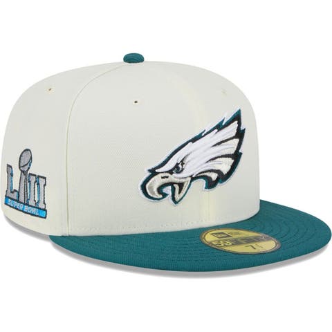 Men's New Era Cream Seattle Seahawks Chrome Color Dim 59FIFTY Fitted Hat