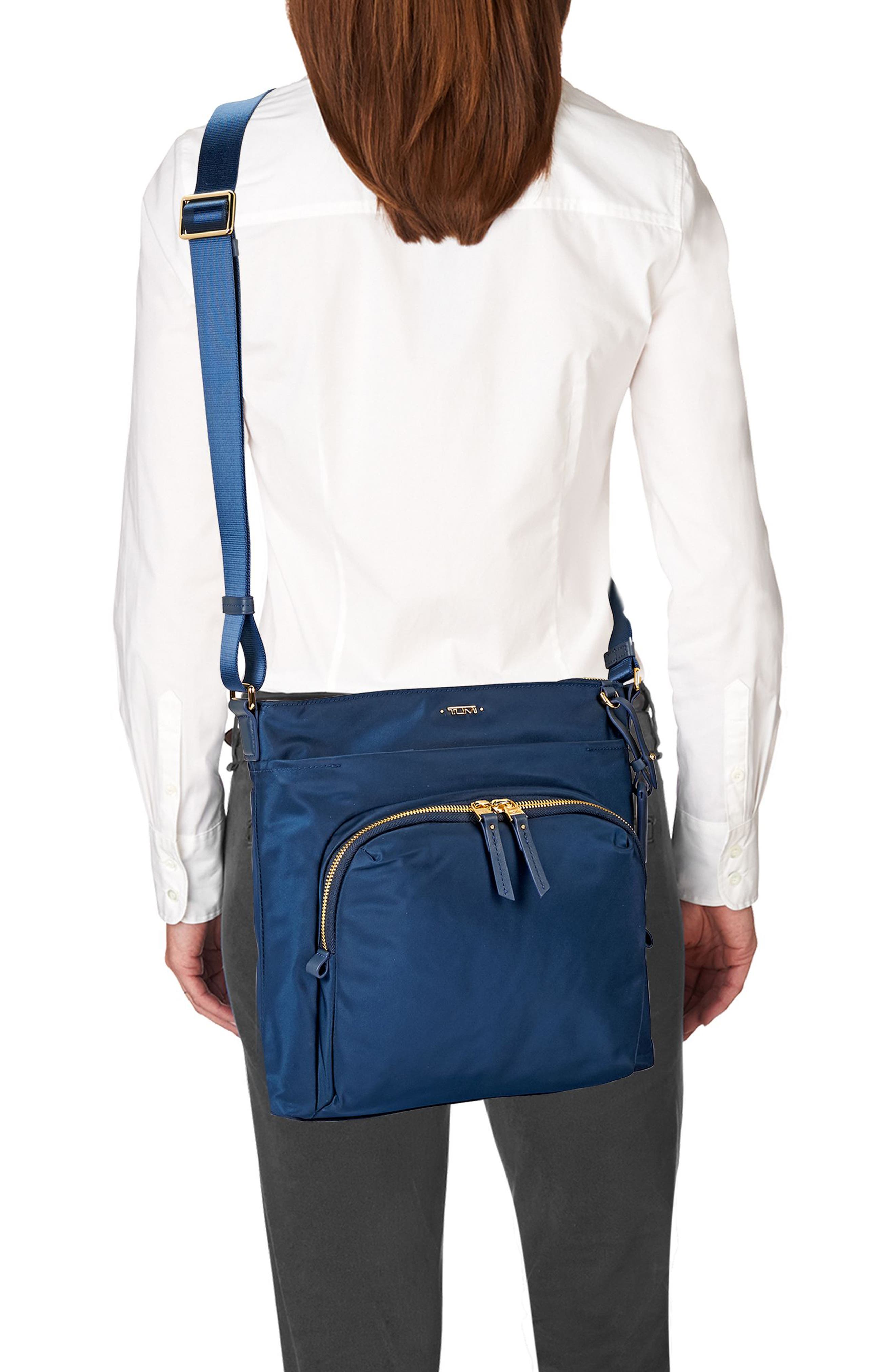 tumi capri nylon crossbody Cinosural International School