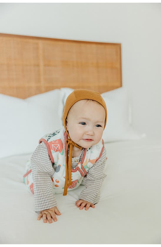 Copper Pearl Wearable Blanket In Open White