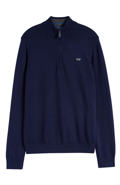 VINEYARD VINES VINEYARD VINES KIDS' BOATHOUSE HALF ZIP COTTON SWEATSHIRT 