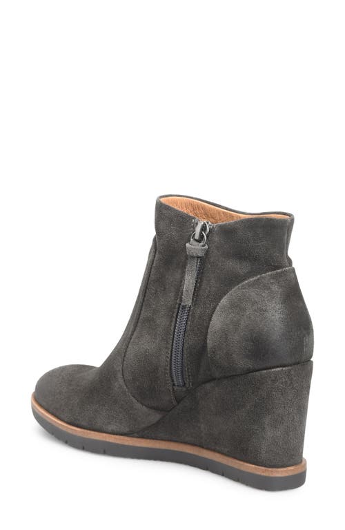 Söfft Maguire Waterproof Wedge Bootie In Titan Grey
