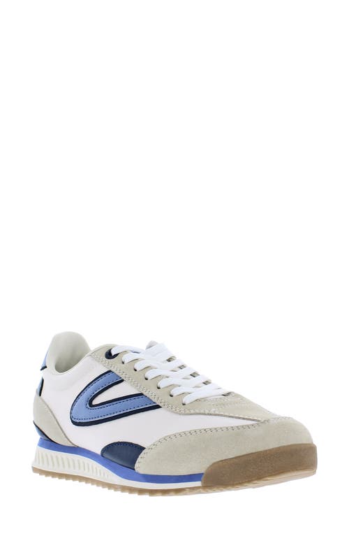 Elite Sneaker in White Blue