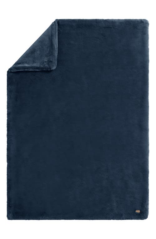 Shop Ugg(r) Euphoria Throw Blanket In Indigo/indigo