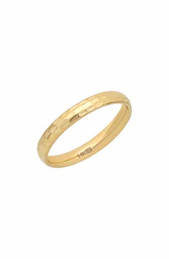 Bony Levy 14K Gold Everyday Smooth Band Ring in Yellow Gold