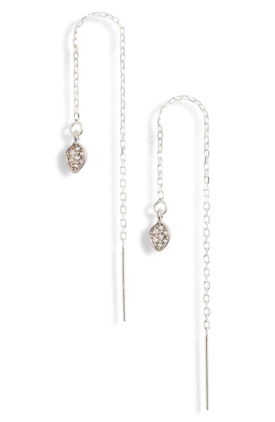Set & Stones Dixie Threader Earrings In Silver ModeSens