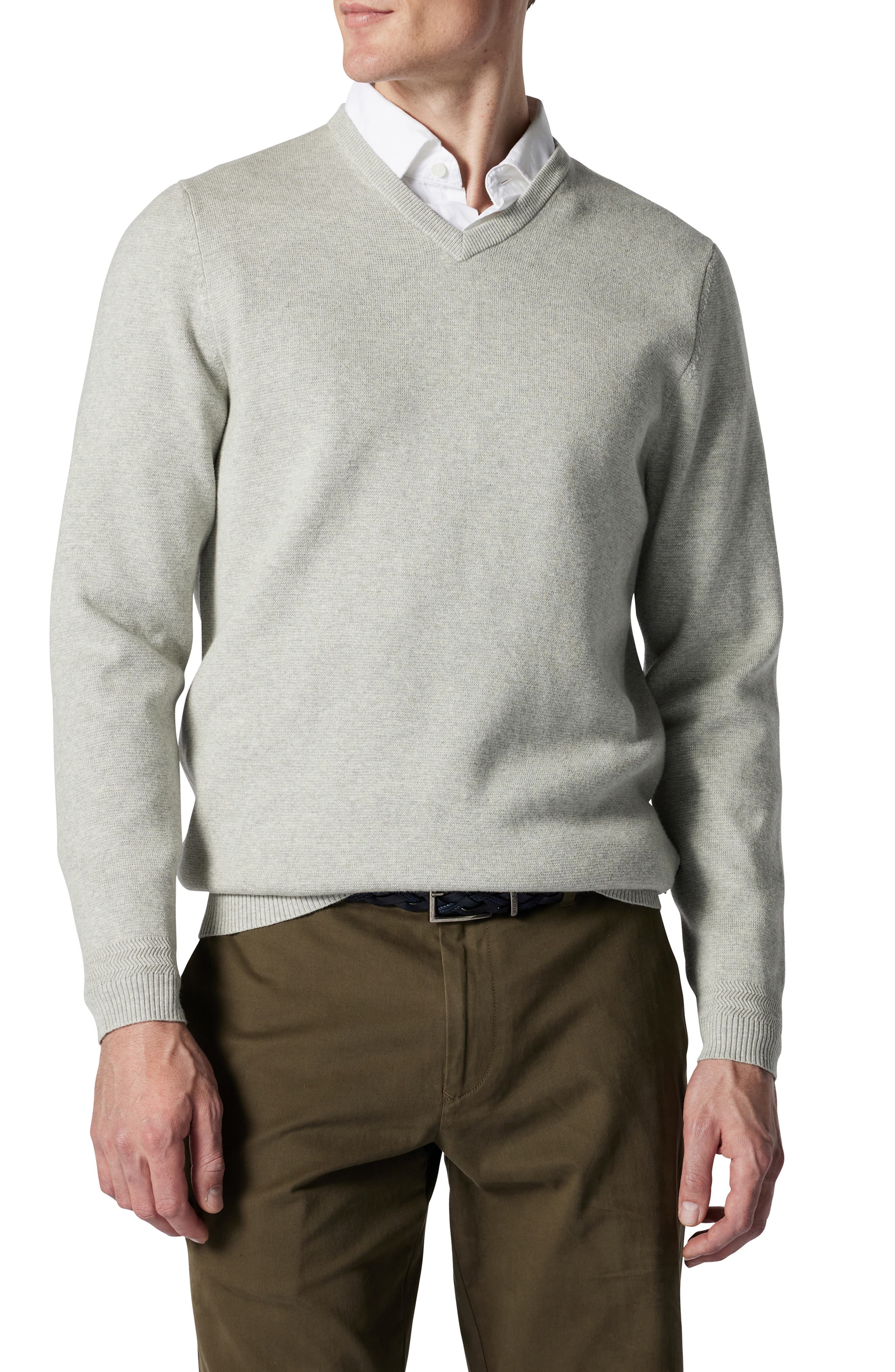 Men's Grey V-Neck Sweaters | Nordstrom