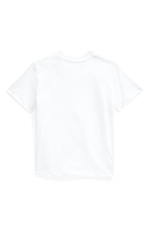 Shop Ralph Lauren Crewneck T-shirt In White