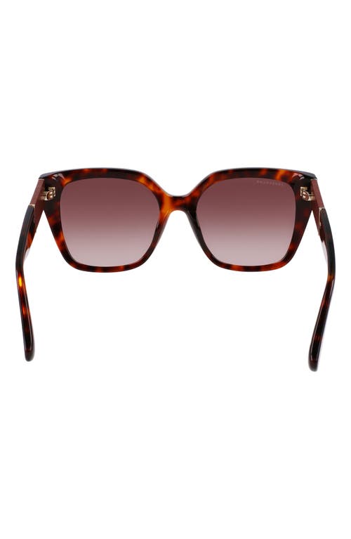 LONGCHAMP LONGCHAMP ROSEAU 54MM BUTTERFLY SUNGLASSES