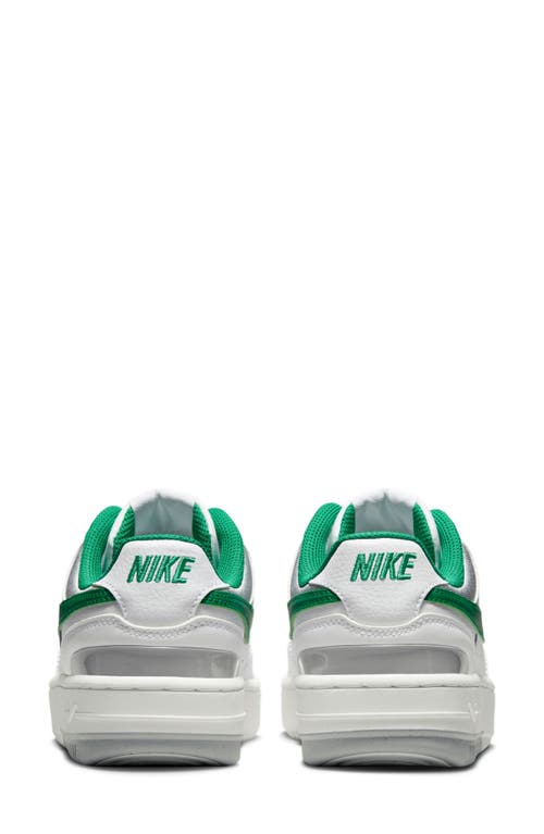 Shop Nike Gamma Force Sneaker In White/smoke Grey/malachite