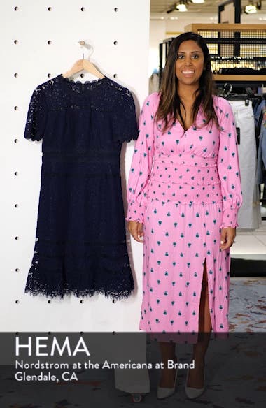 bardot eloise lace dress