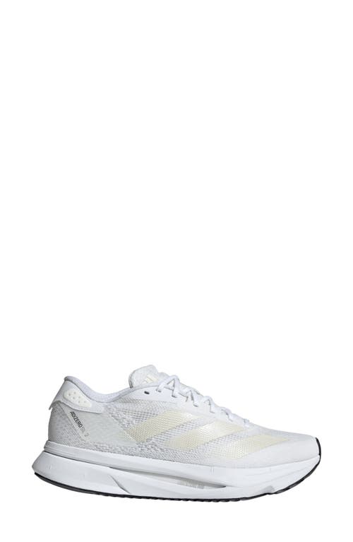 Shop Adidas Originals Adidas Adizero Sl2 Running Shoe In White/zero Met./dash Grey