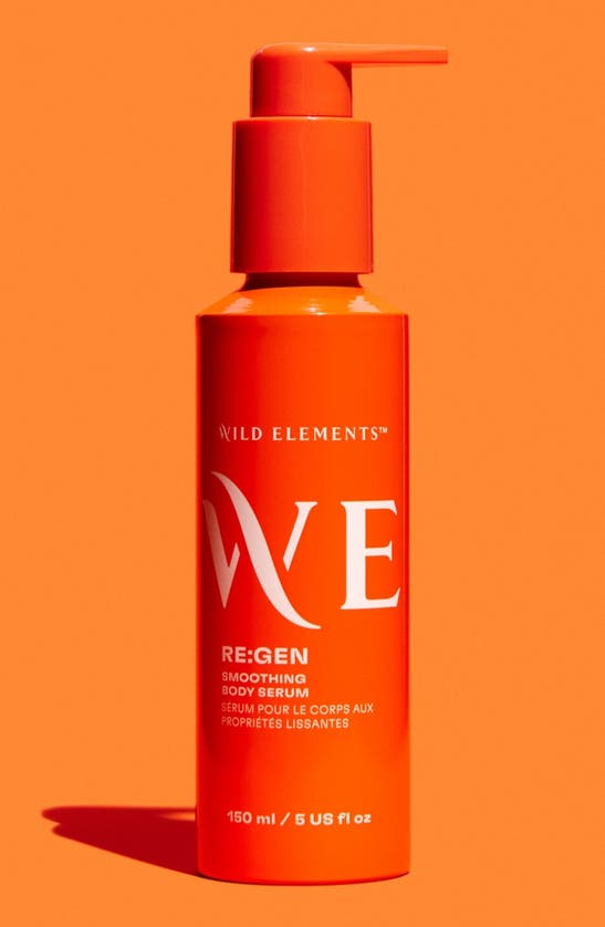 Shop Wild Elements Re:gen Smoothing Body Serum In Bottle