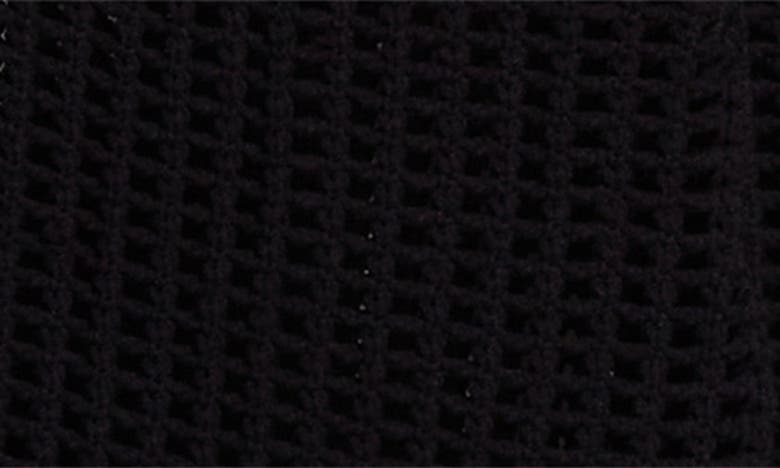 Shop Alexander Wang Leather Bustier Crochet Cardigan In Black