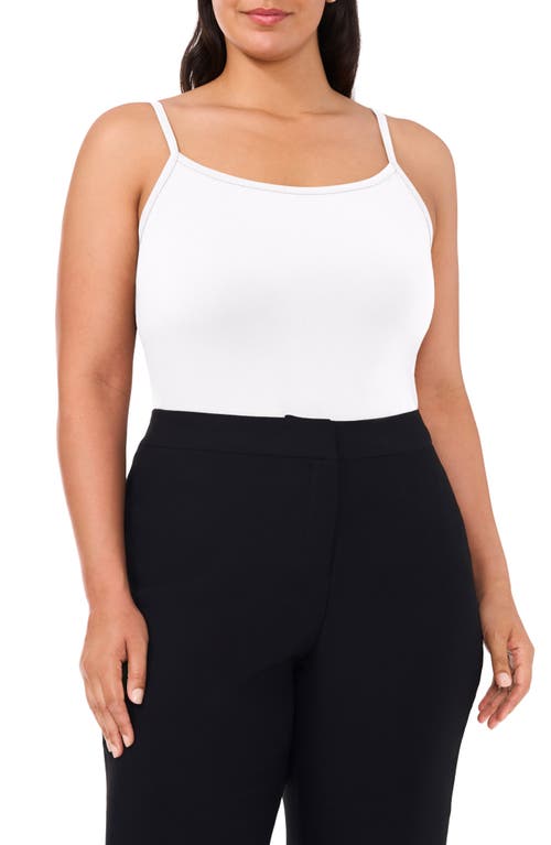 Shop Halogenr Halogen(r) Absolute Stretch Cotton Camisole In Bright White