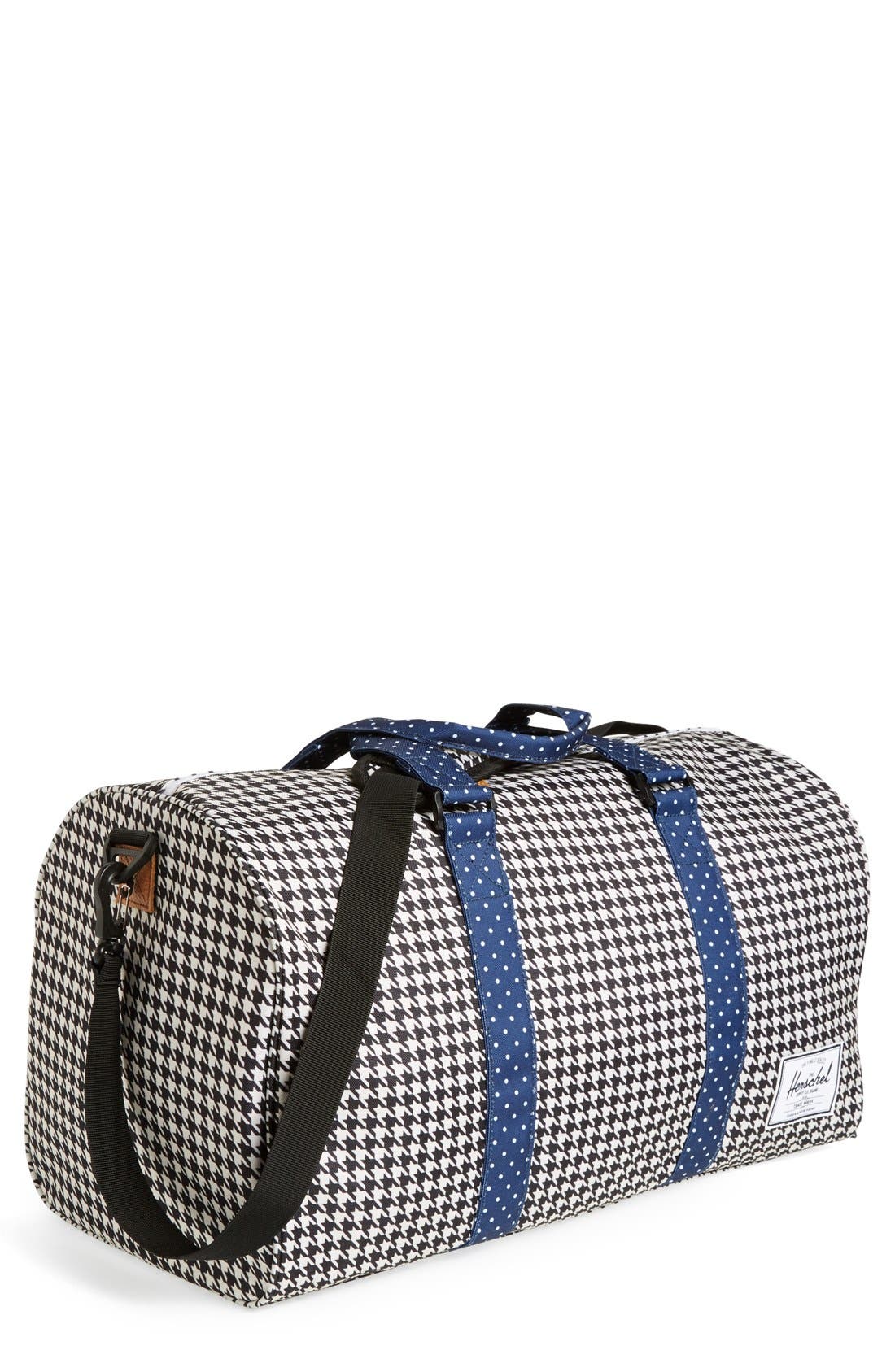 Herschel Supply Co. 'Novel' Houndstooth Duffel Bag Nordstrom