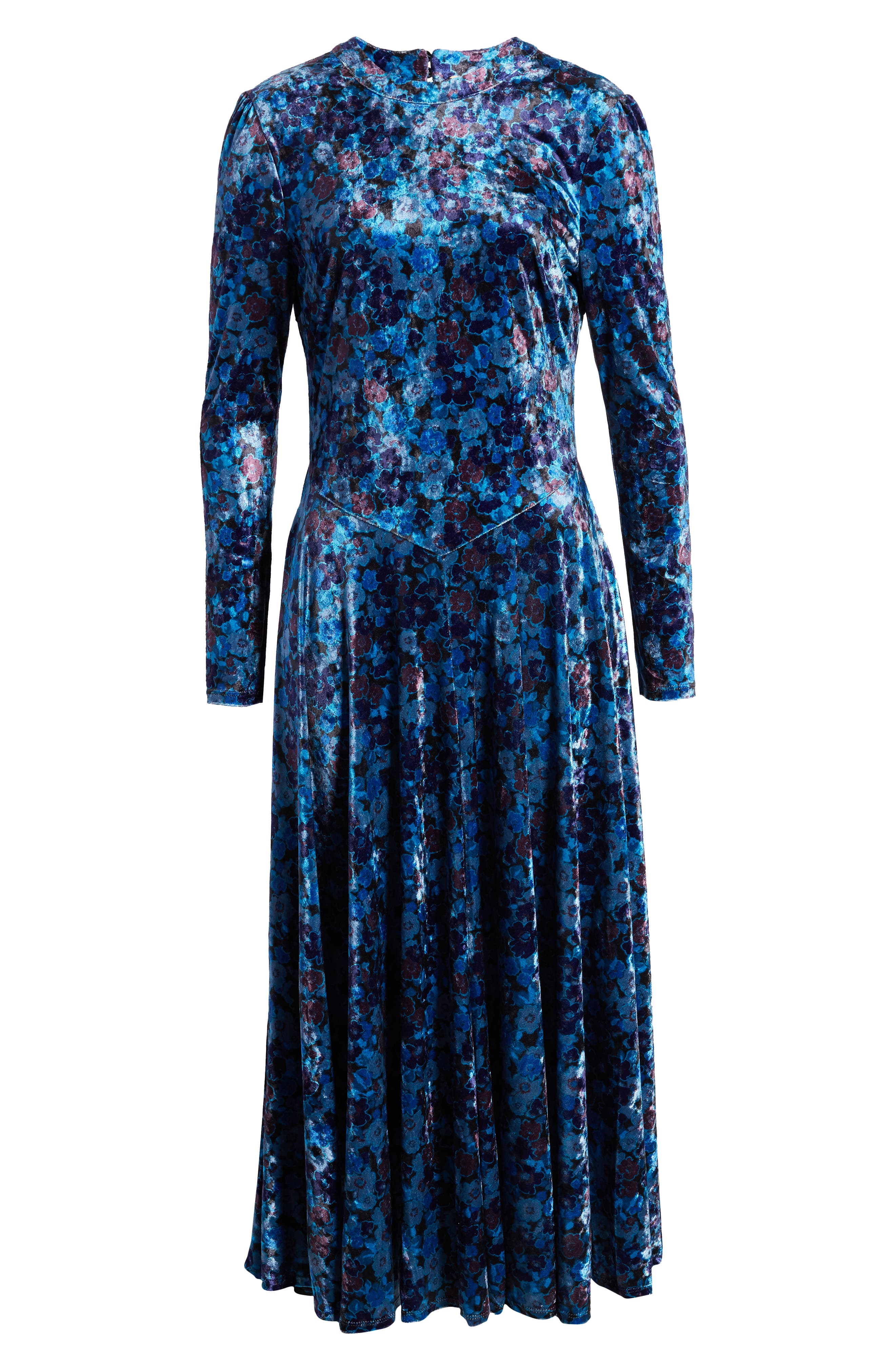 Free People Heartland Floral Velvet Maxi Dress Nordstrom Rack
