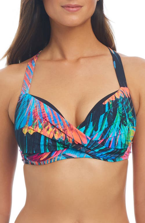 Rod Beattie D-cup Underwire Bikini Top In Multi