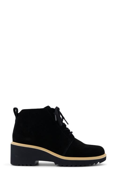 TOMS TOMS MAUDE LACE-UP WEDGE BOOTIE