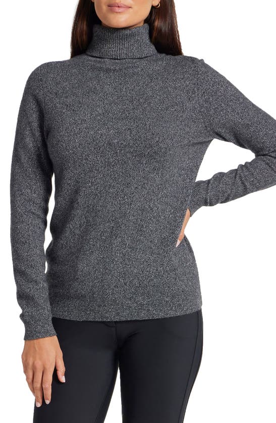 Anatomie Emily Cashmere Turtleneck Sweater In Charcoal