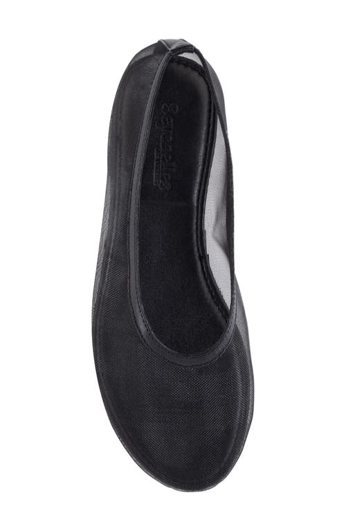 Shop Seychelles Neon Moon Mesh Flat In Black