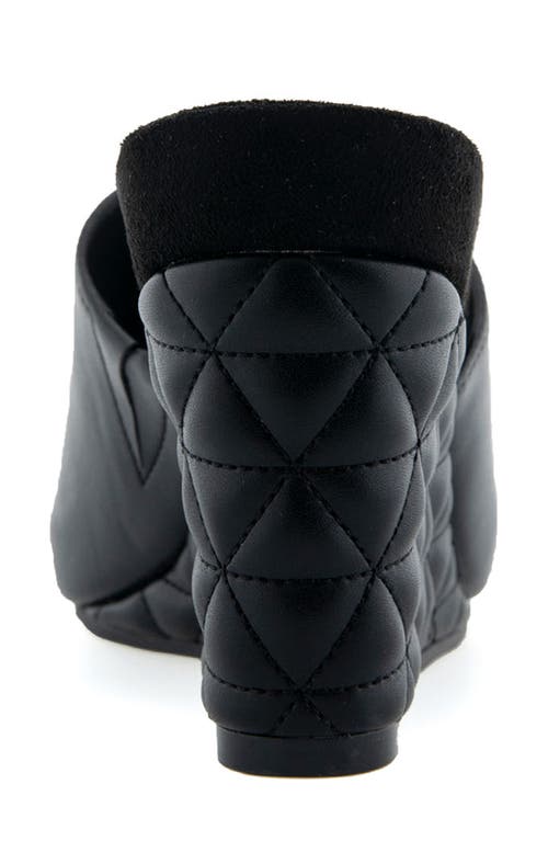 AEROSOLES AEROSOLES PIERCE QUILTED WEDGE SANDAL 