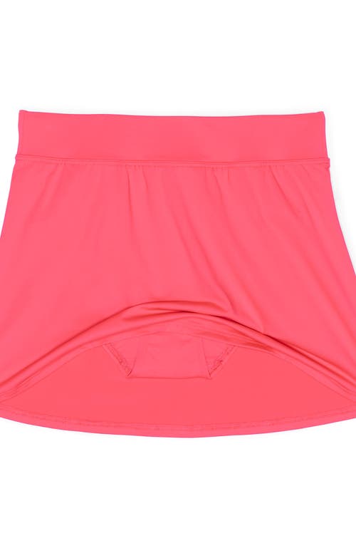 Shop Lands' End Long Torso Tummy Control Swim Skirt Swim Bottoms In Wood Lily