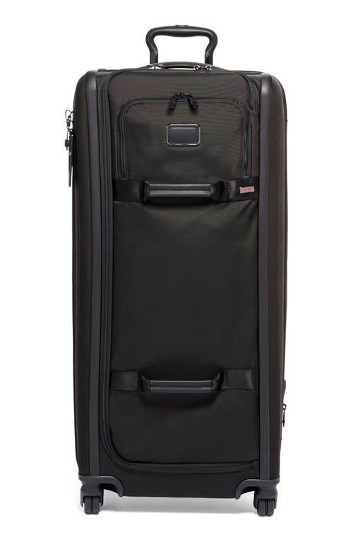 Alpha 3 Collection 34-Inch Tall 4-Wheel Duffle Packing Case in Black