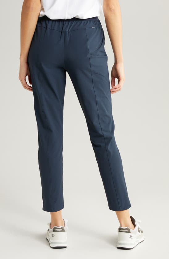 Zella Vantage High Waist Ankle Pants In Navy Sapphire