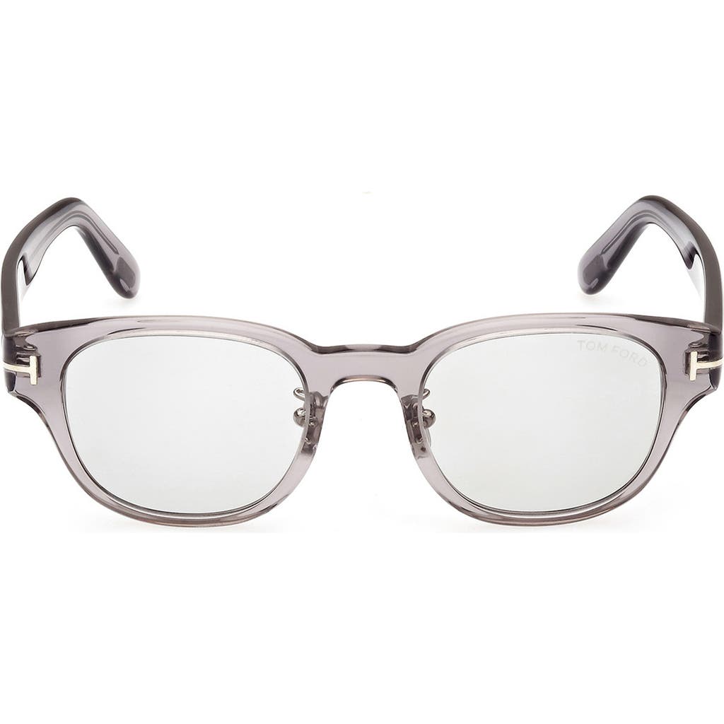 Tom Ford 48mm Square Sunglasses In Gray