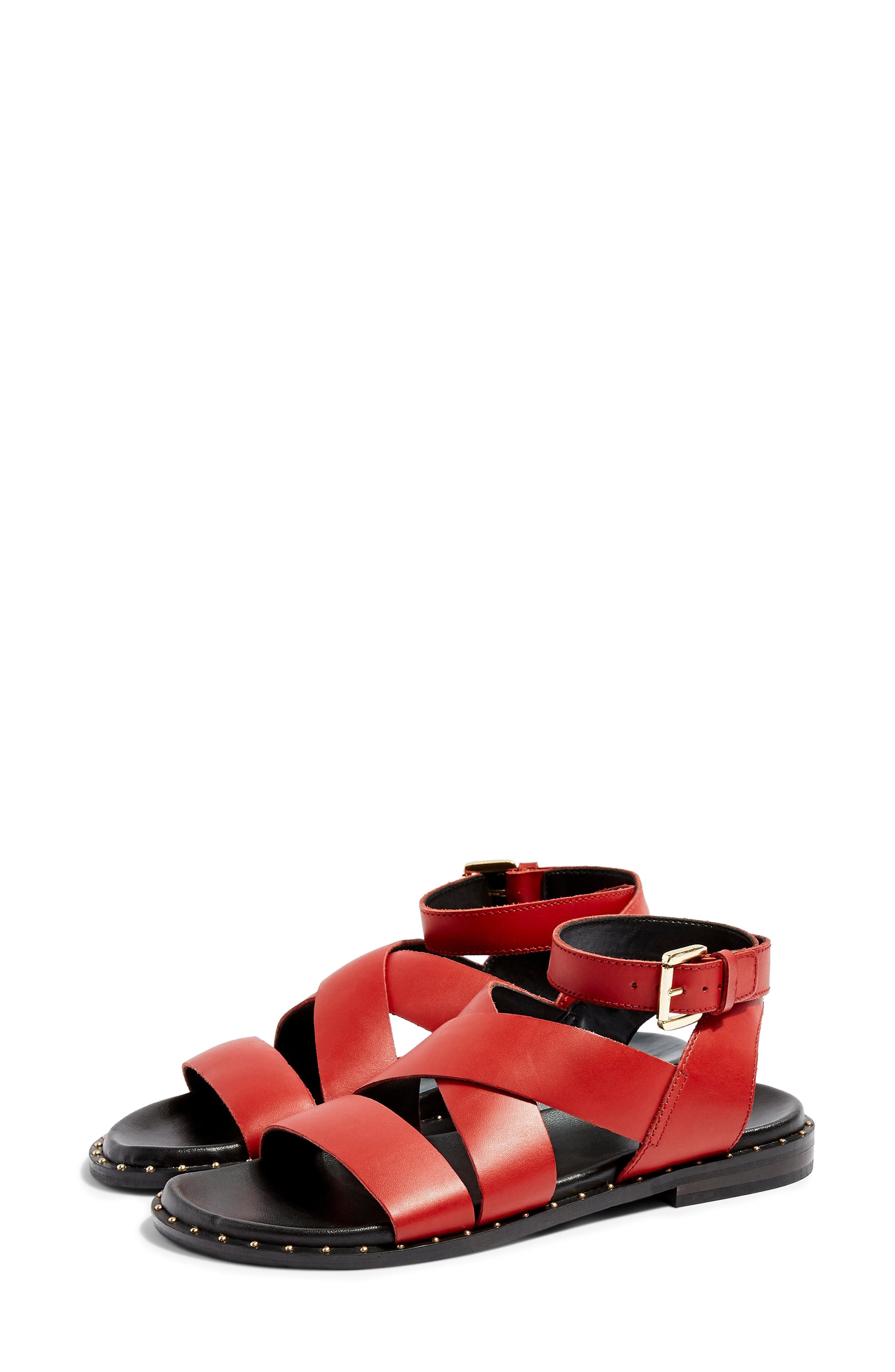 nordstrom rack red sandals