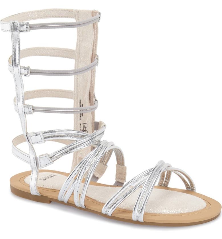 Stuart Weitzman 'Camia Sparata' Gladiator Sandal (Little Kid & Big Kid ...