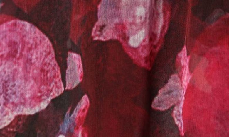 PETAL AND PUP PETAL & PUP BLOOM STRAPLESS TIERED CHIFFON MAXI DRESS