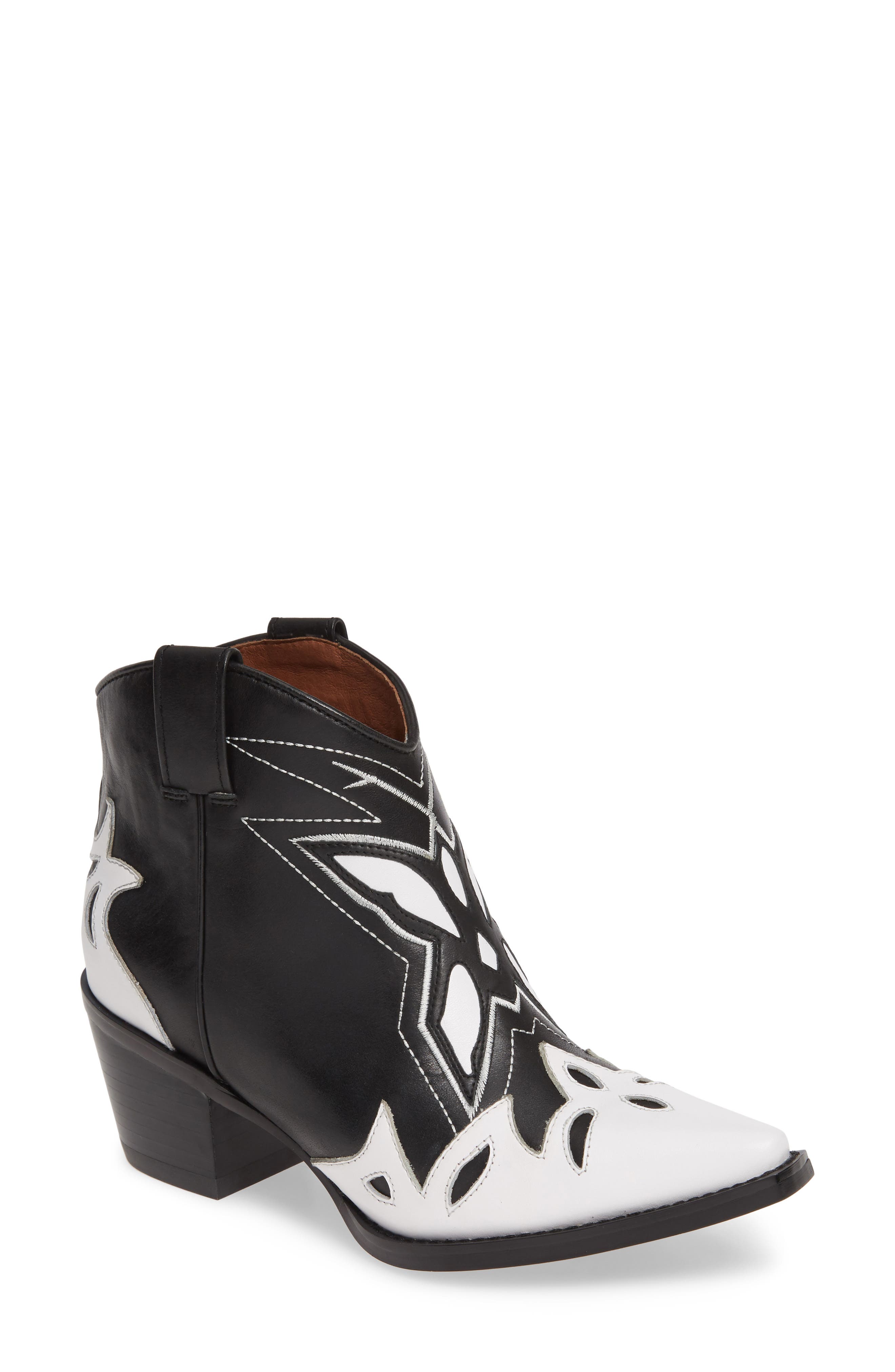 Jeffrey Campbell Tooney Western Boot- Black