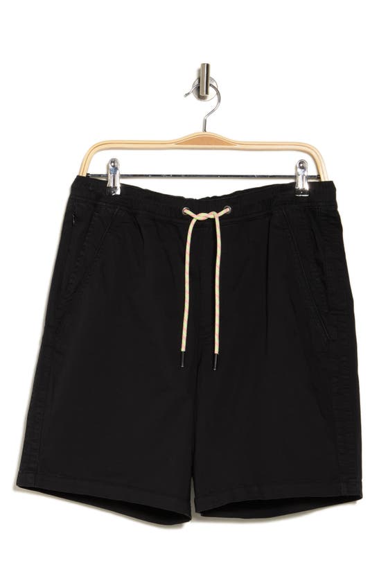 Shop Union Sun-sational Stretch Pull-on Shorts In Black