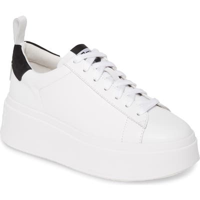 Ash Moon Platform Sneaker, White