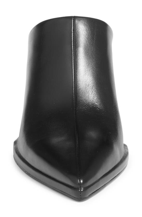 Rag & Bone Eclipse Leather Wedge Mules In Black