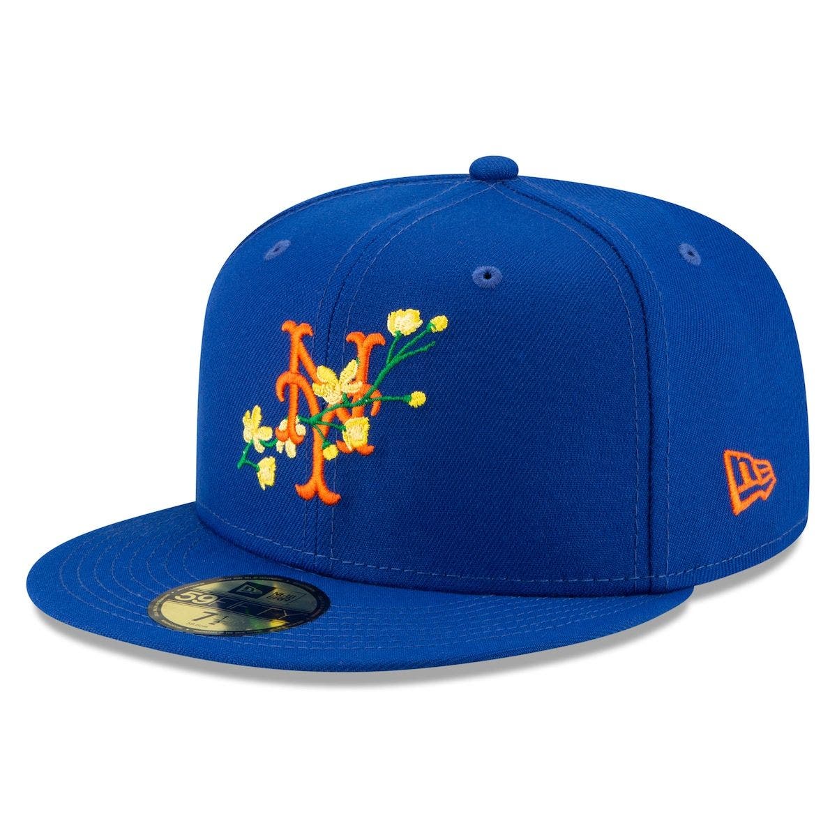 New Era 59Fifty New York Mets 1986 – Taille 6 7/8 – Grise – Patch Side
