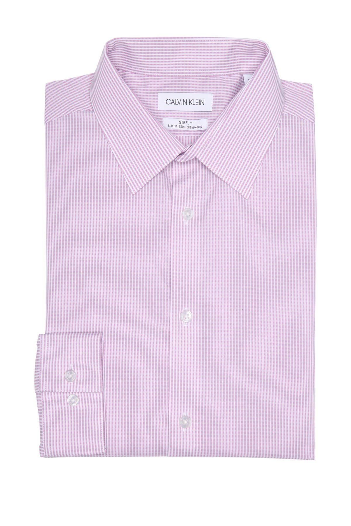 calvin klein slim fit stretch dress shirt