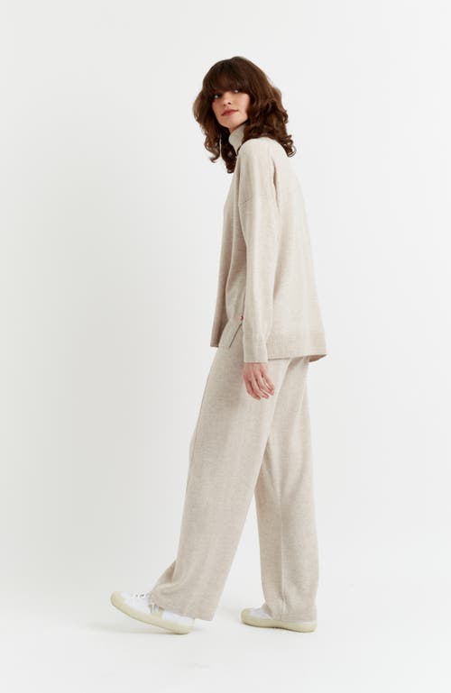 CHINTI & PARKER CHINTI & PARKER RELAXED ROLL NECK WOOL & CASHMERE SWEATER 